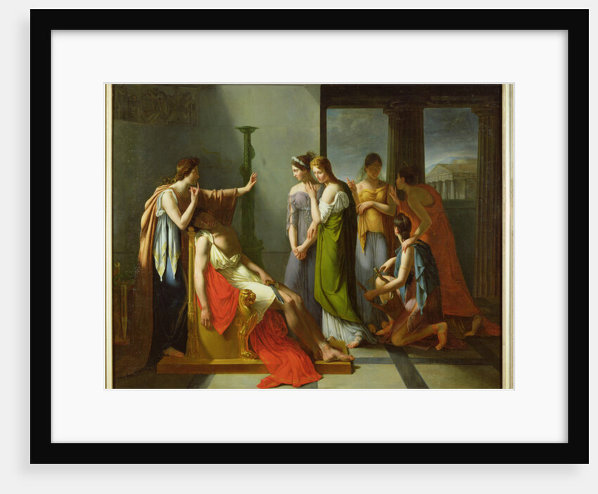 The Dream of Orestes, 19th century by Francois Dubois