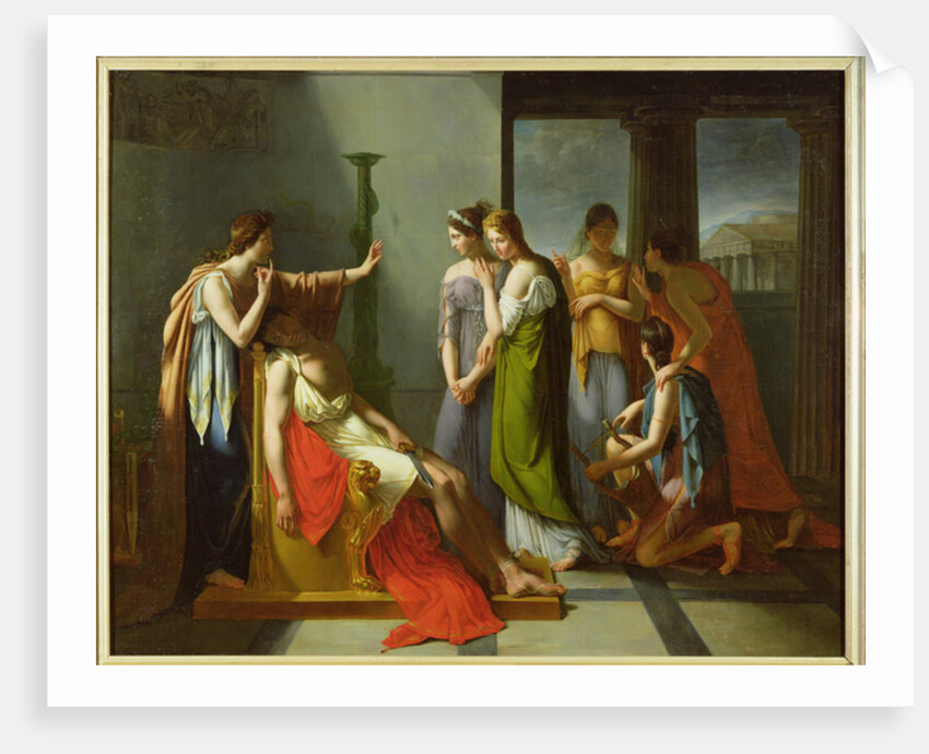The Dream of Orestes, 19th century by Francois Dubois