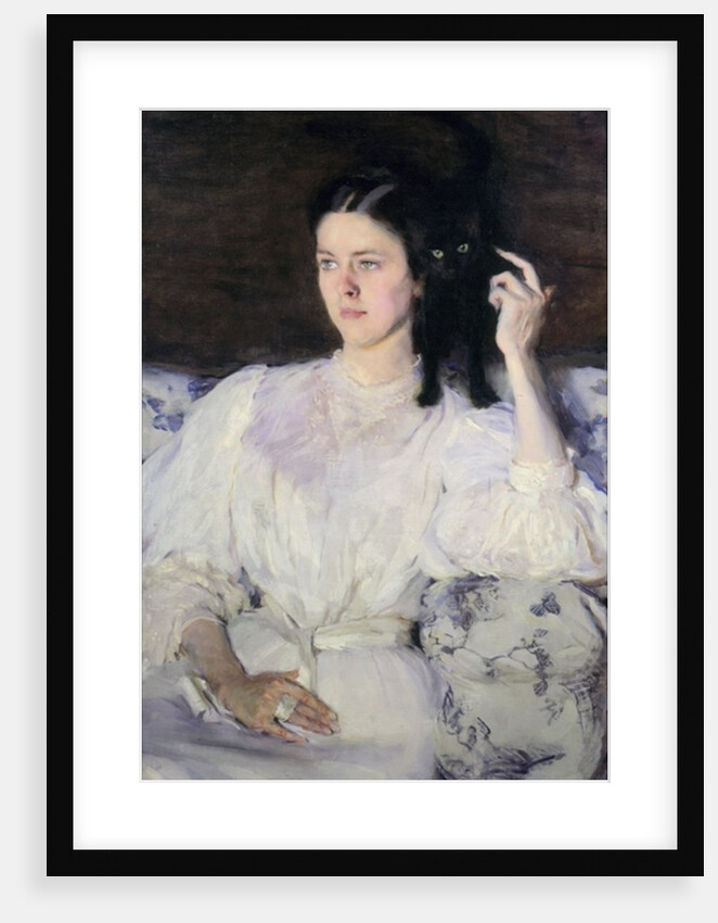 Sita and Sarita, or Young Girl with a Cat, 1893-94 by Cecilia Beaux