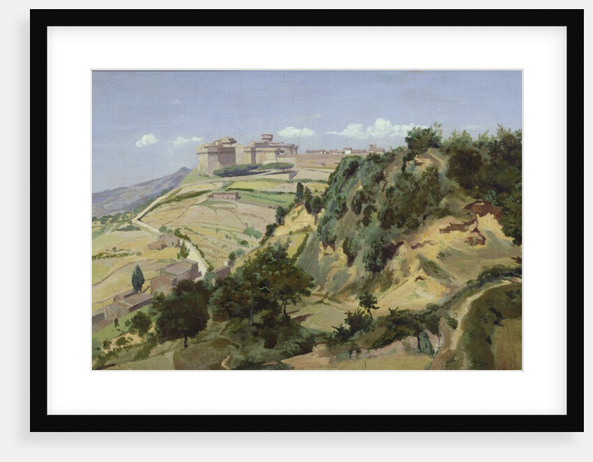 Volterra, 1834 by Jean Baptiste Camille Corot