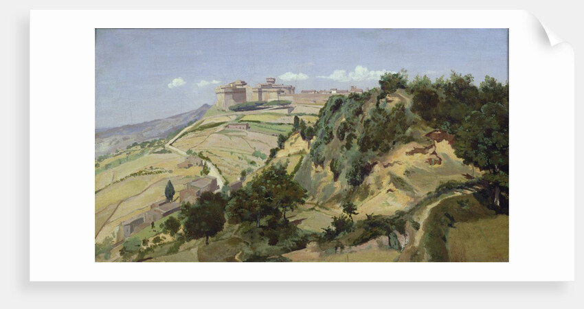 Volterra, 1834 by Jean Baptiste Camille Corot