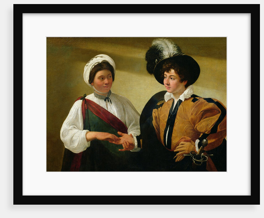 The Fortune Teller, c.1596-97 by Michelangelo Merisi da Caravaggio