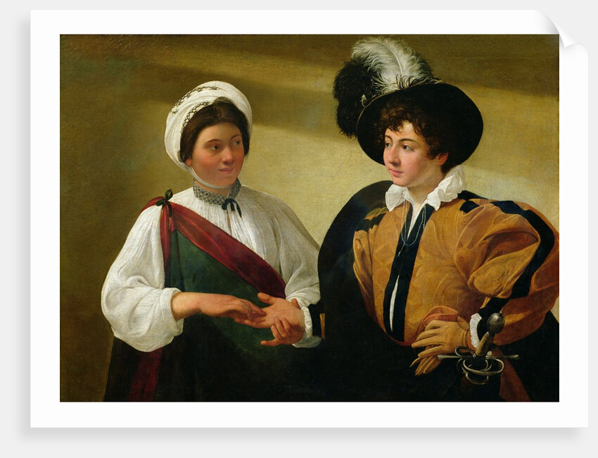 The Fortune Teller, c.1596-97 by Michelangelo Merisi da Caravaggio