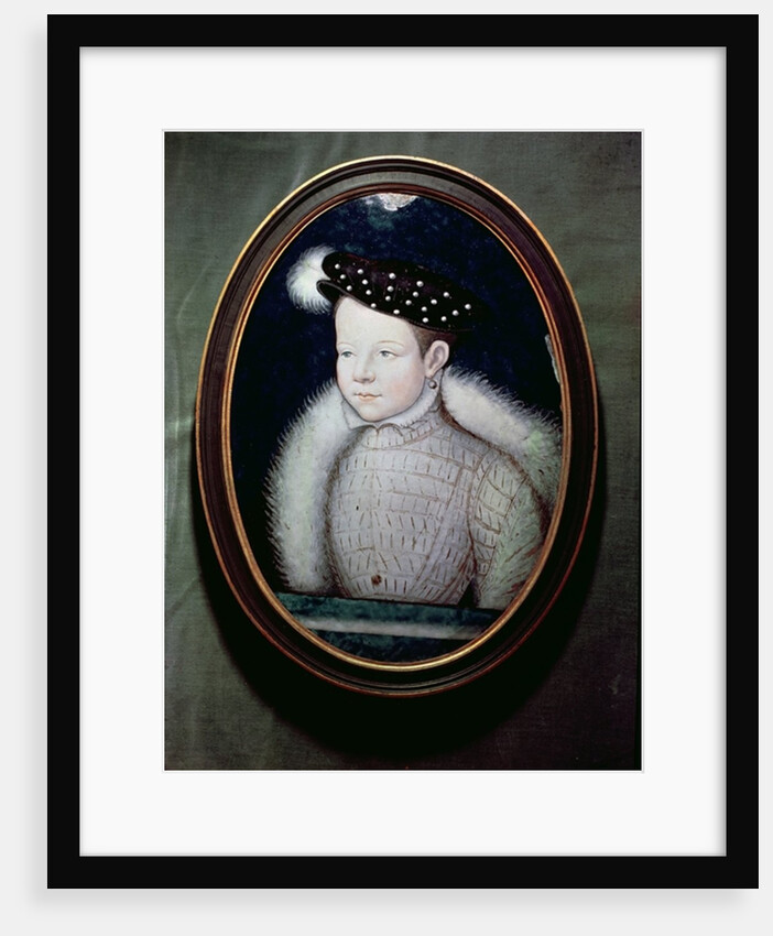 Portrait of Francis II as Dauphin of France, c.1560 by Leonard Limosin