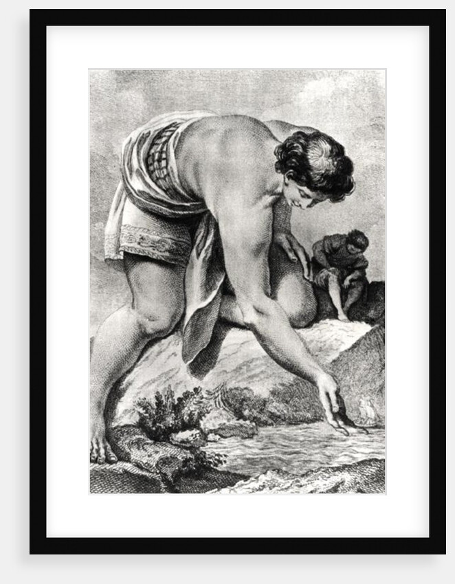 Illustration from 'Les Contes' by Francois Marie Arouet de Voltaire by Charles Monnet
