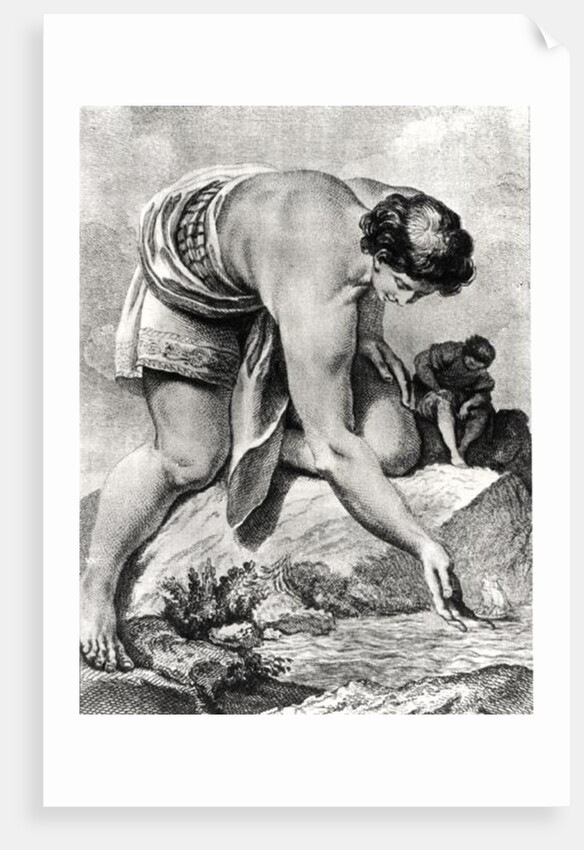 Illustration from 'Les Contes' by Francois Marie Arouet de Voltaire by Charles Monnet