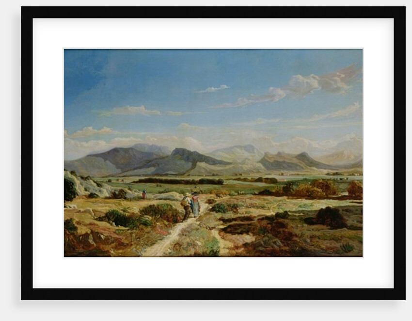 Hills near Allauch, 1862 by Paul Camille Guigou