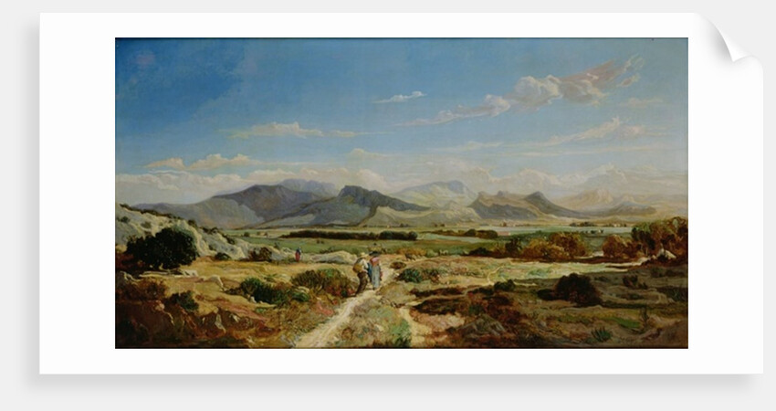 Hills near Allauch, 1862 by Paul Camille Guigou