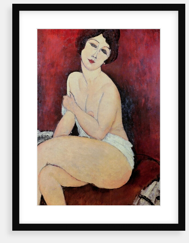 Large Seated Nude, 1917 by Amedeo Modigliani