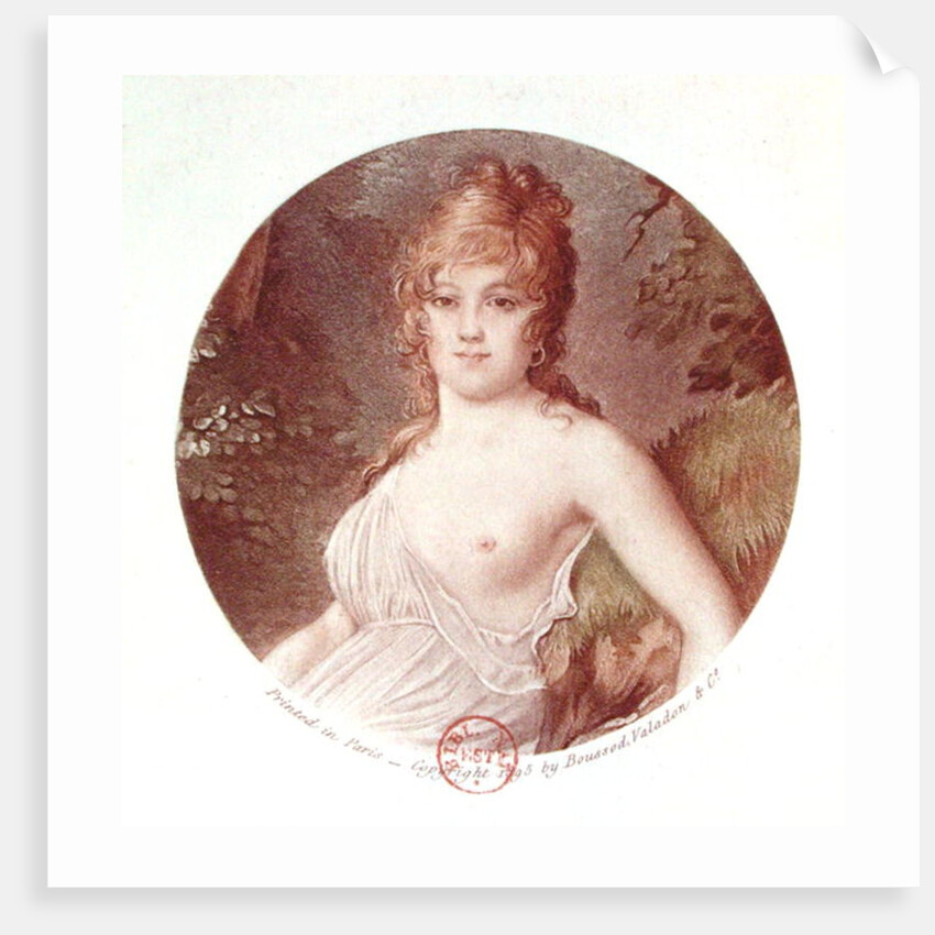 Portrait of Theresa de Cabarrus by Jean-Baptiste Isabey