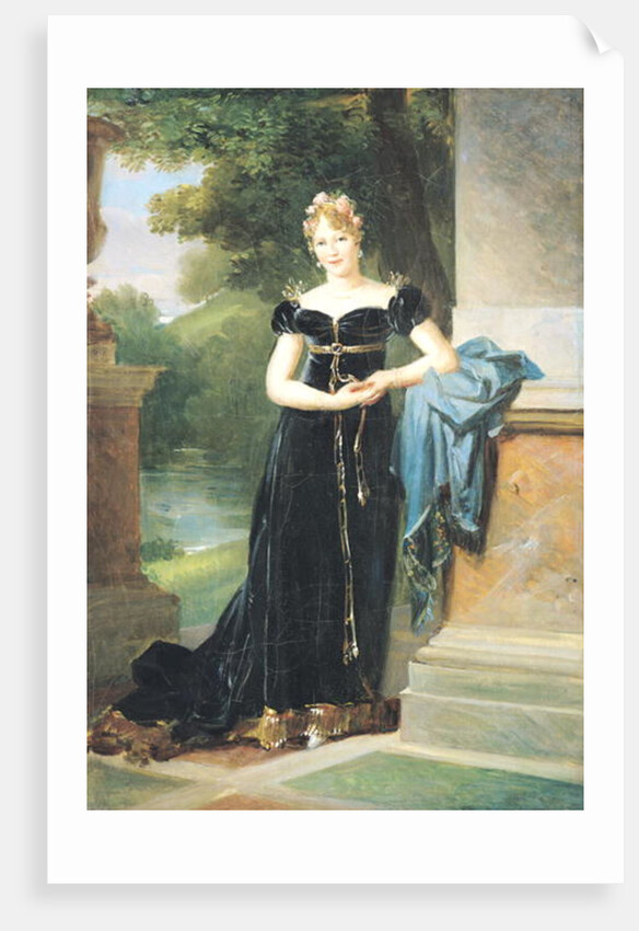 Portrait of Marie Laczinska Countess Walewska, 1812 by Francois Pascal Simon Baron Gerard
