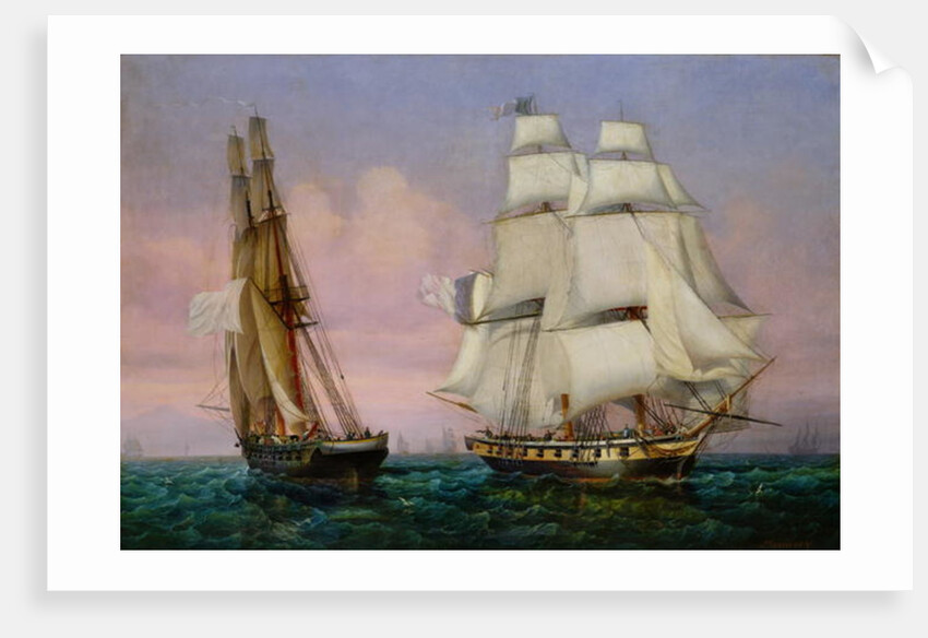 The Return of Napoleon from Elba on 28th February 1815, c.1852 by Ambroise-Louis Garneray