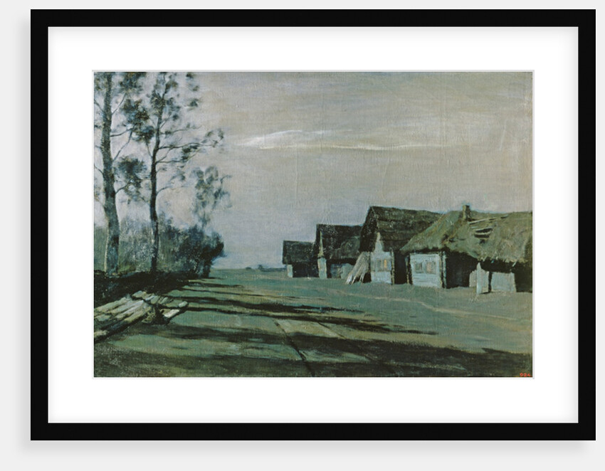 Village by Moonlight, 1897 by Isaak Ilyich Levitan