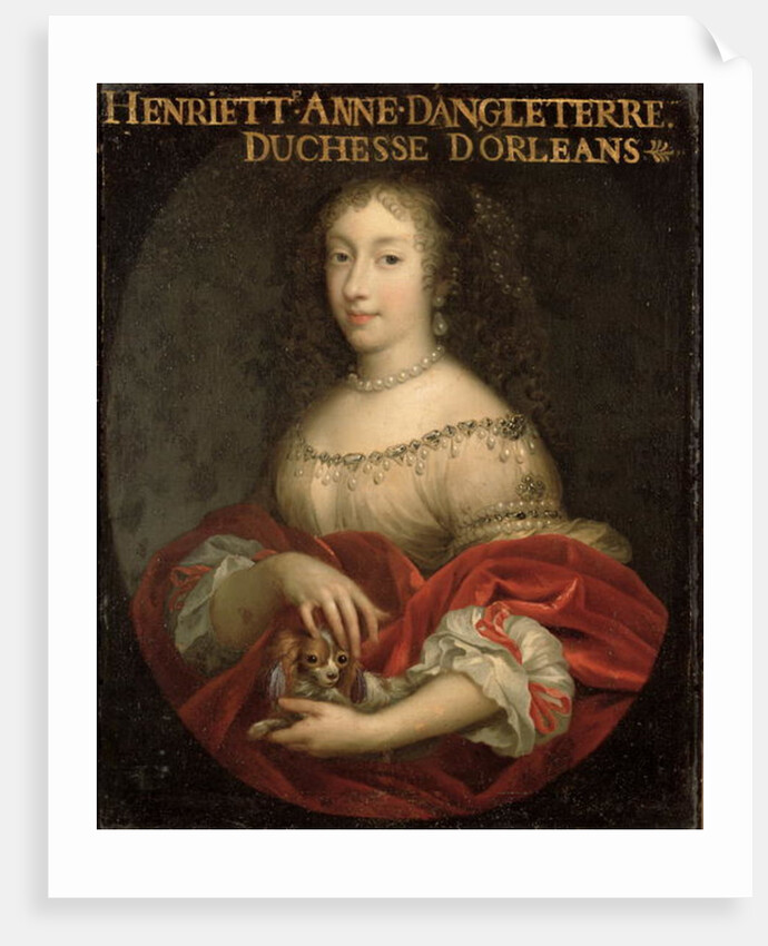 Henrietta Anne Duchess of Orleans by French School