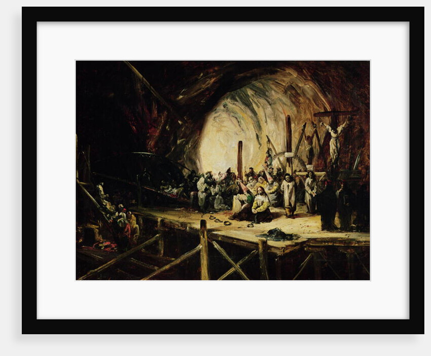 Inquisition Scene, 1851 by Eugenio Lucas y Padilla