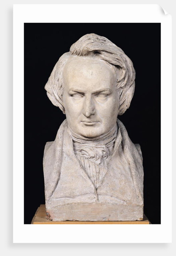 Bust of Victor Hugo aged 35, 1837 by Pierre Jean David d'Angers