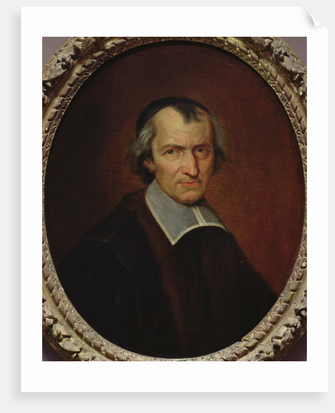 Portrait of Antoine Arnauld by Jean Baptiste de Champaigne