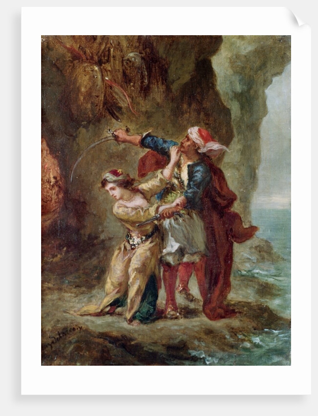 The Bride of Abydos, 1843 by Ferdinand Victor Eugene Delacroix