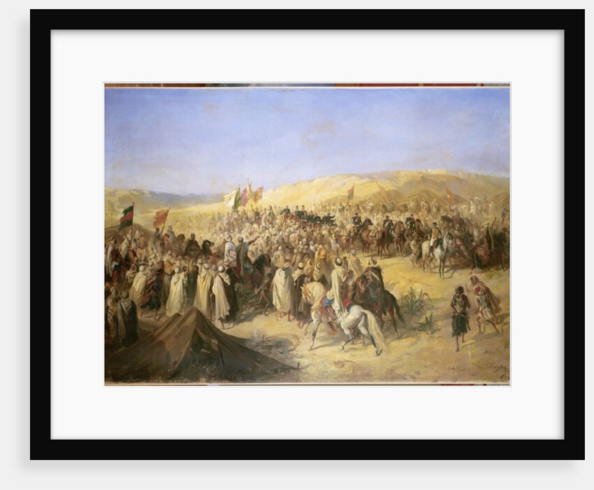 Napoleon III in Algeria, 21st May 1865 by Alfred Henri Darjou