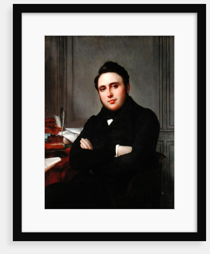 Portrait of Alexandre Auguste Ledru-Rollin, 1838 by Angelique Mongez