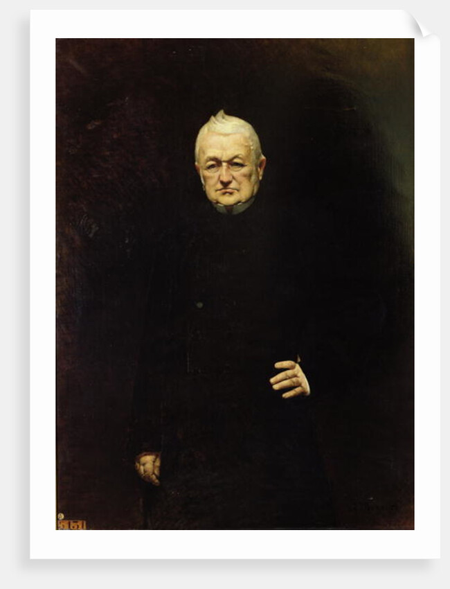 Louis Adolphe Thiers, 1877 by Leon Joseph Florentin Bonnat