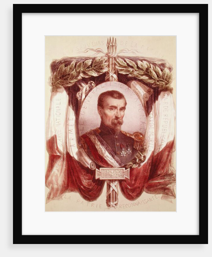 Portrait of General Louis Eugene Cavaignac by French School