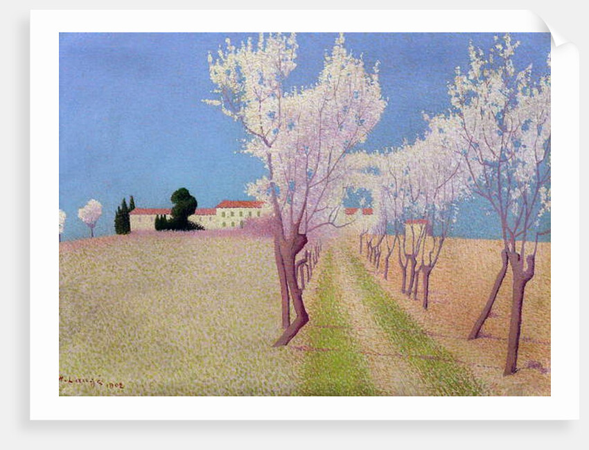 Countryside of the Guardie, 1902 by Achille Lauge