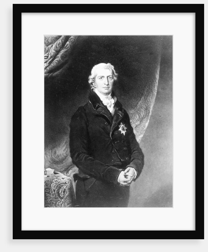 Portrait of Robert Banks Jenkinson, 2nd Earl of Liverpool by Thomas Lawrence