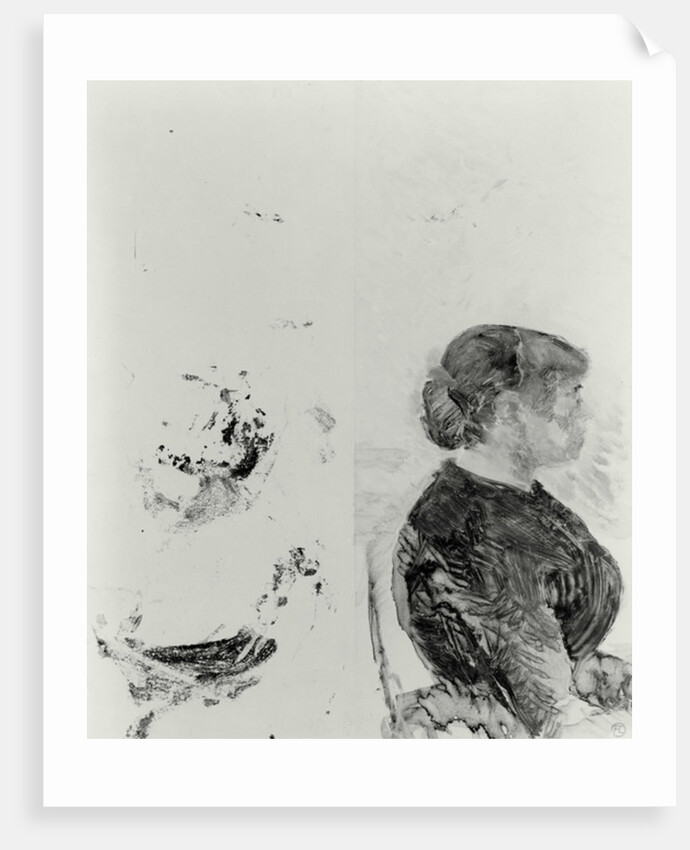 Study for Artilleryman and his Wife, 1886 by Henri de Toulouse-Lautrec