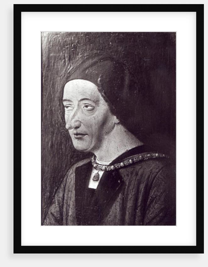 Portrait of Louis XI 1482 by French School