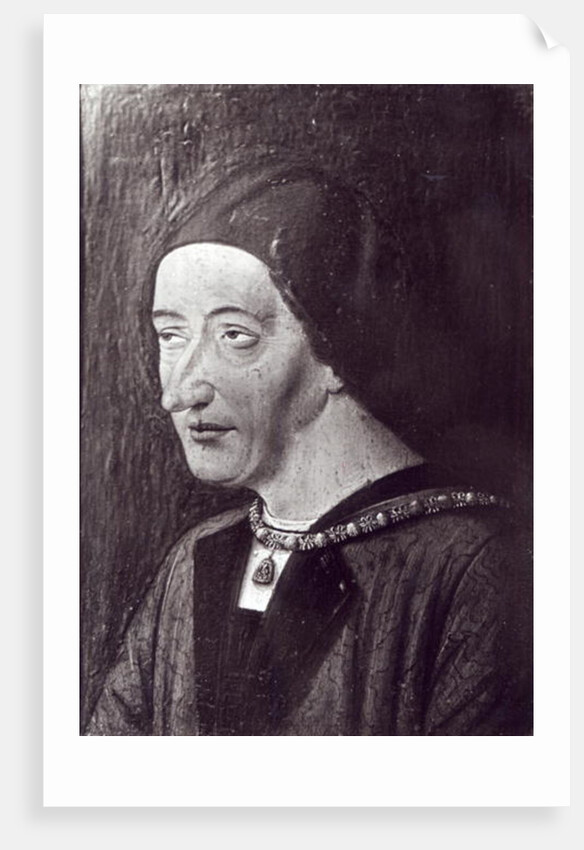 Portrait of Louis XI 1482 by French School