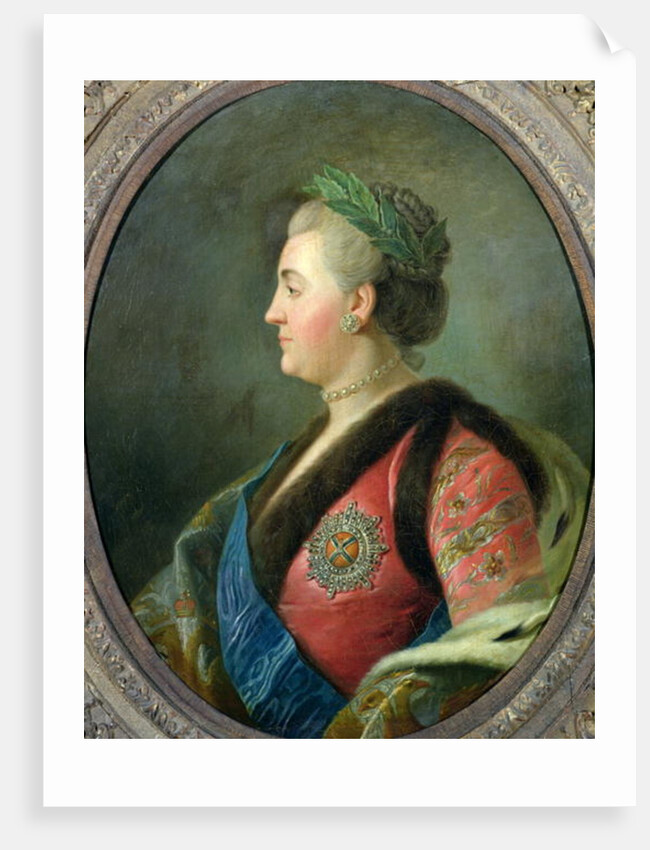 Portrait of Catherine II of Russia by French School