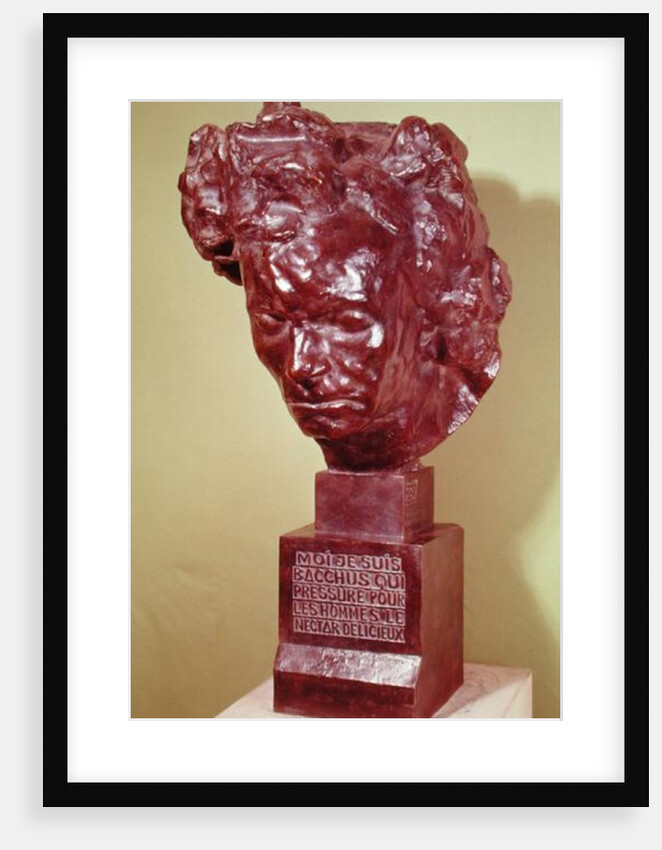 Portrait Bust of Ludwig van Beethoven 1901 by Emile-Antoine Bourdelle
