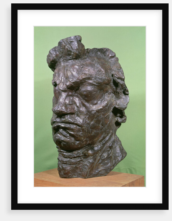 Tragic Mask of Ludwig van Beethoven 1901 by Emile-Antoine Bourdelle