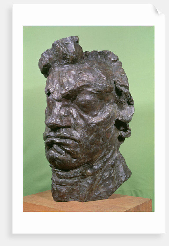 Tragic Mask of Ludwig van Beethoven 1901 by Emile-Antoine Bourdelle