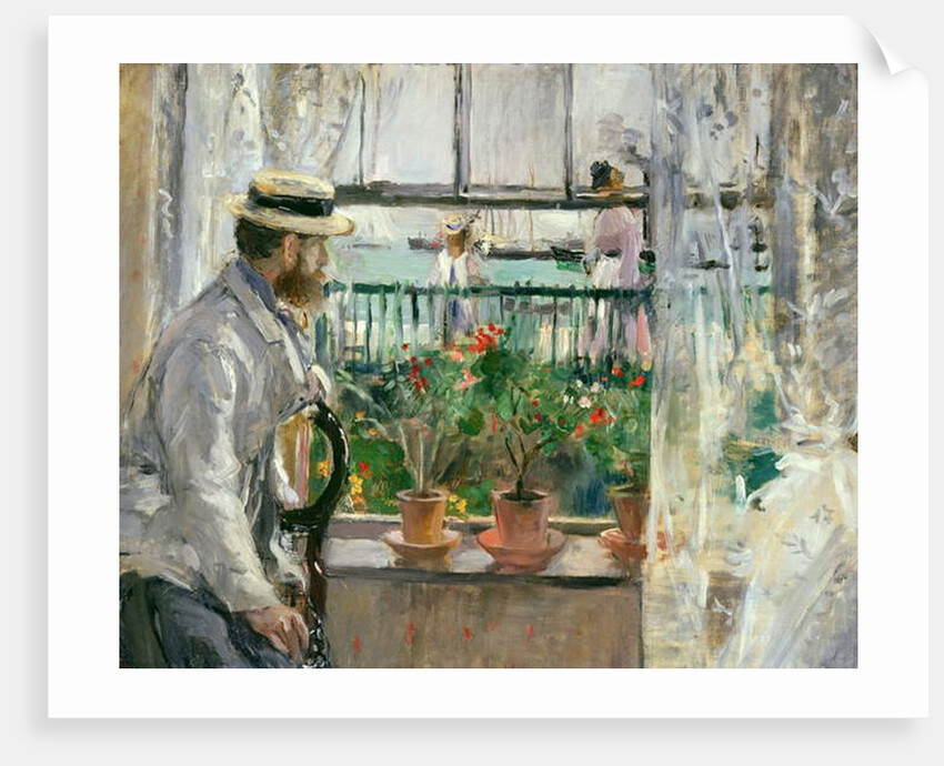 Eugene Manet on the Isle of Wight by Berthe Morisot