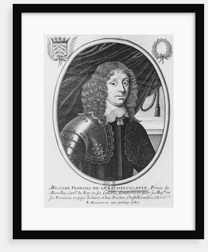 Francois VI Duke of Rochefoucauld, Prince of Marcillac by French School