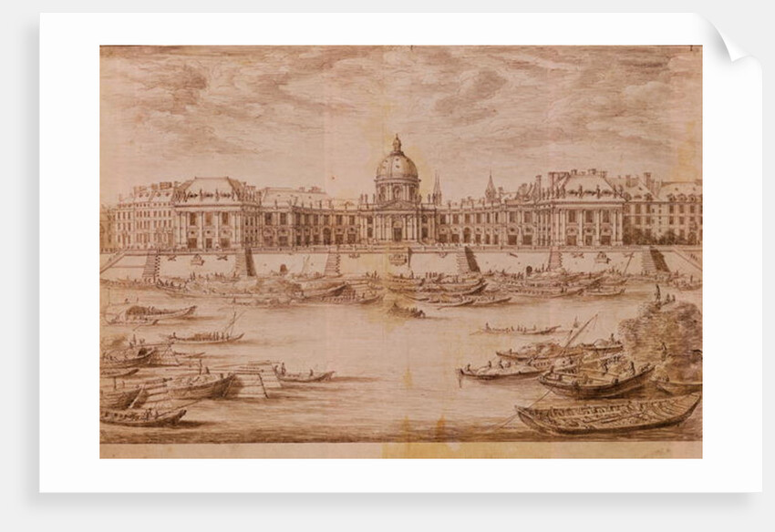 Perspective View of the College des Quatre-Nations by Israel the Younger Silvestre
