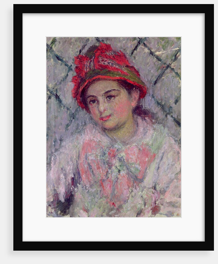 Portrait of Blanche Hoschede as a Young Girl, c.1880 by Claude Monet