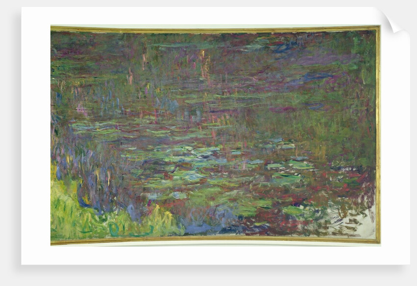 Waterlilies at Sunset by Claude Monet