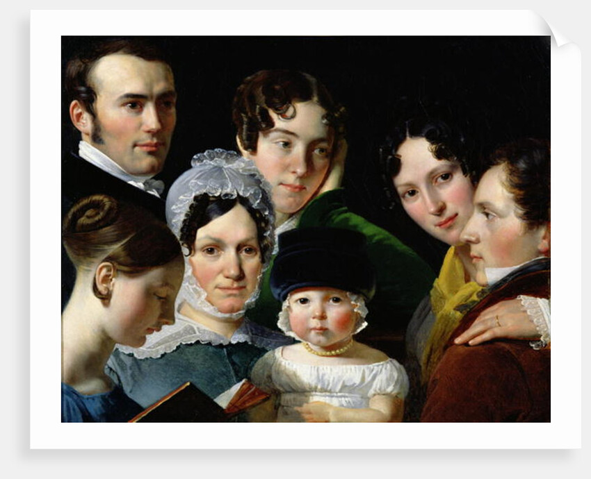 The Dubufe Family in 1820 by Claude-Marie Dubufe