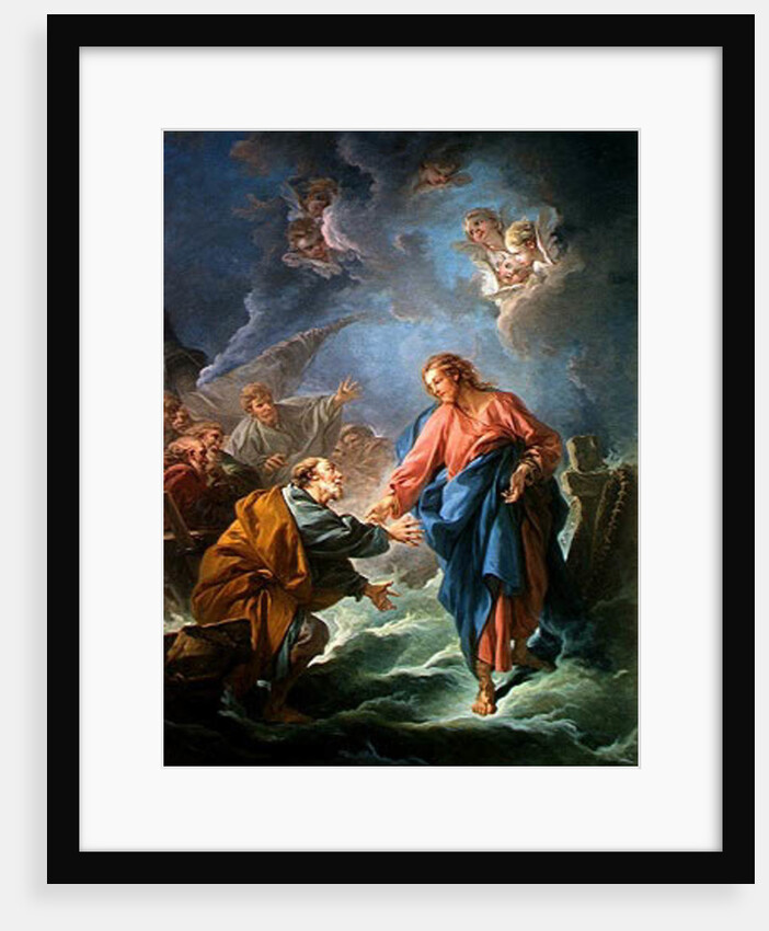St. Peter Invited to Walk on the Water, 1766 by Francois Boucher