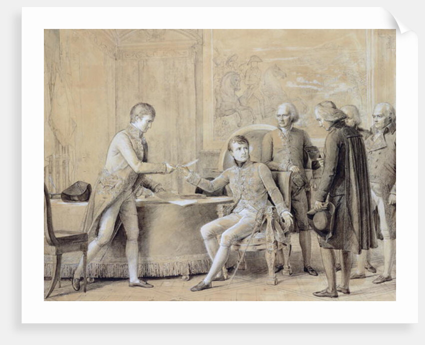 The Signing of the Concordat between France and the Holy See, 15th July 1801 by Francois Pascal Simon Baron Gerard