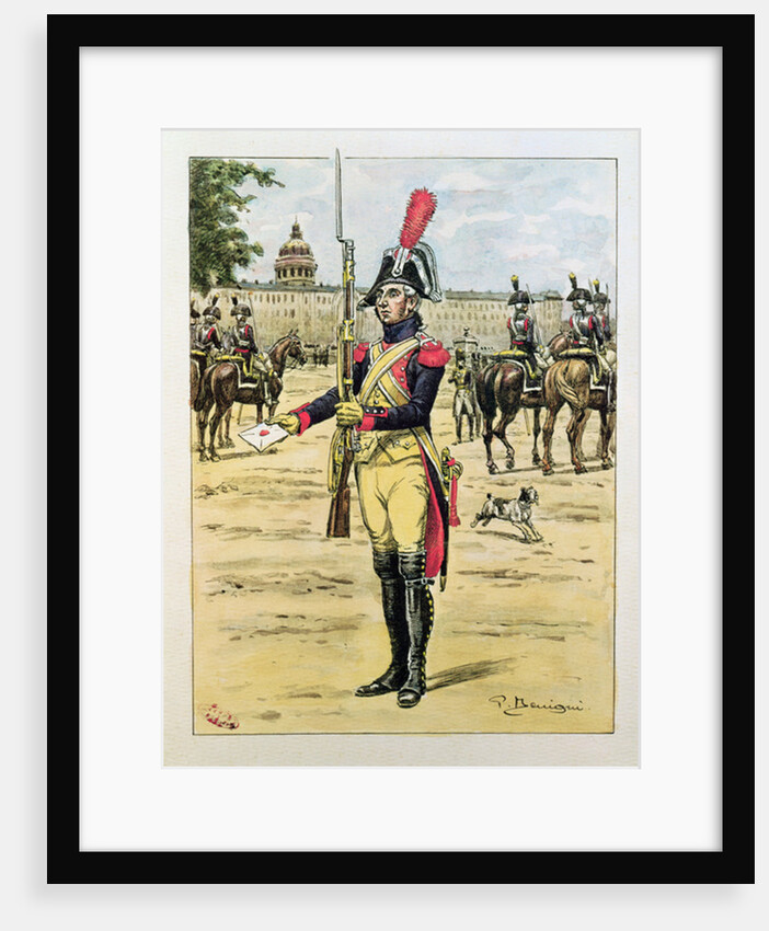 Elite Legion of the Gendarmerie, 1801-02 by P. Benigni