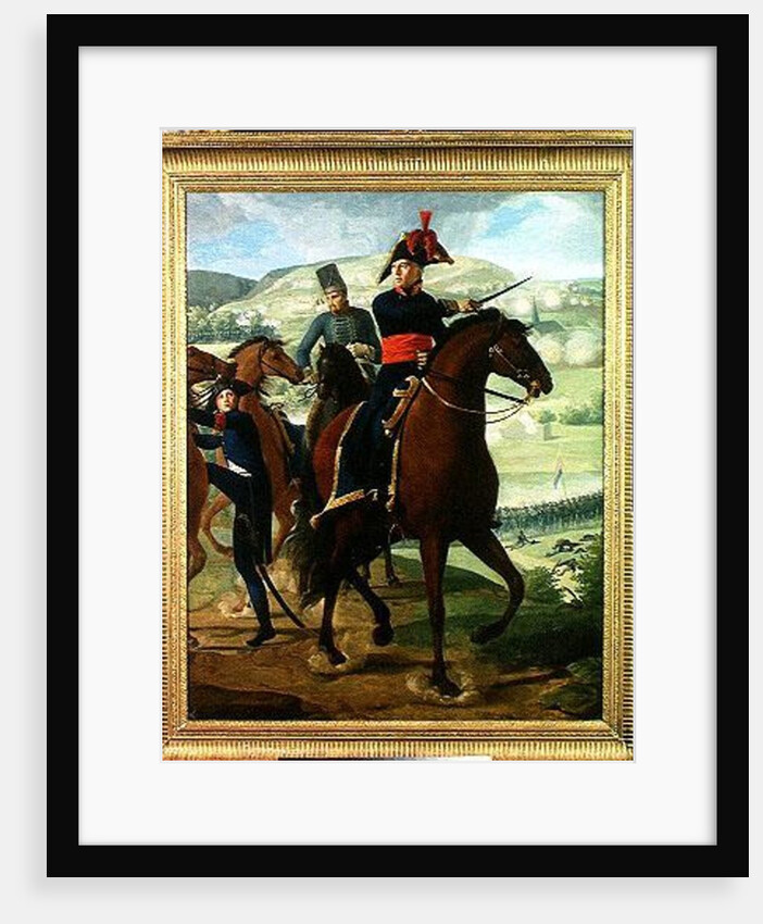 General Louis Marie Turreau de Garambouville at the Gravieres Affair, 1800 by Louis Hersent