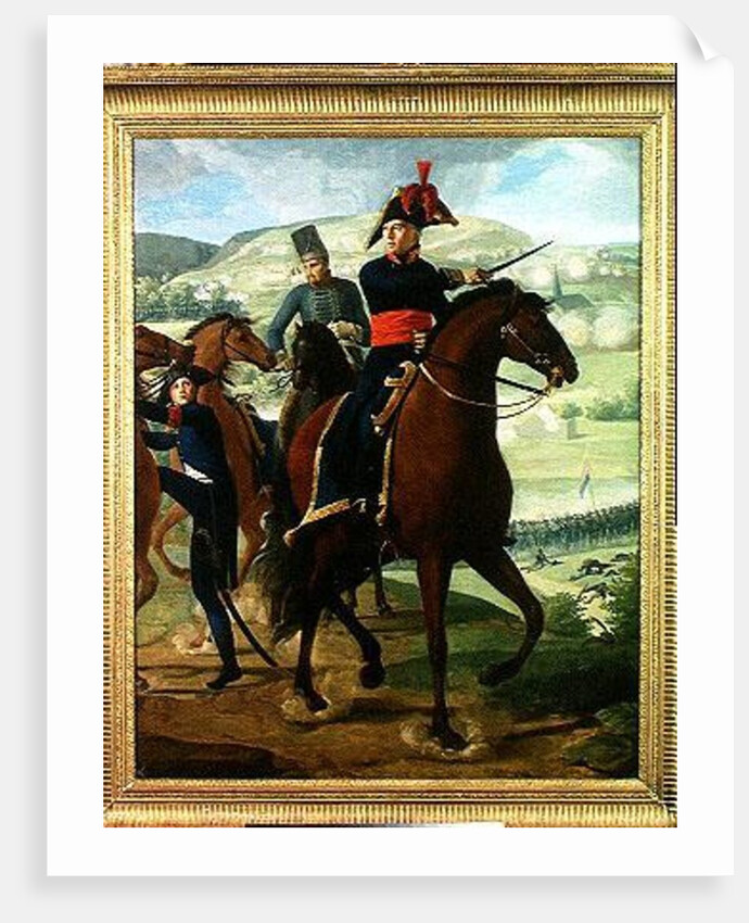 General Louis Marie Turreau de Garambouville at the Gravieres Affair, 1800 by Louis Hersent