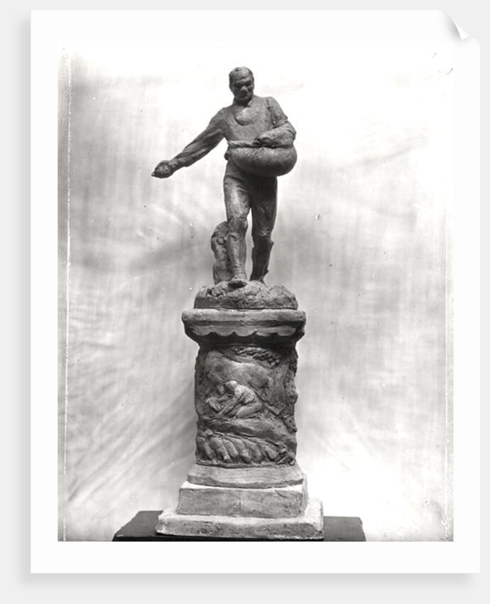 The Sower, maquette for a monument dedicated to the workers in the fields, 1889-1900 by Aime Jules Dalou