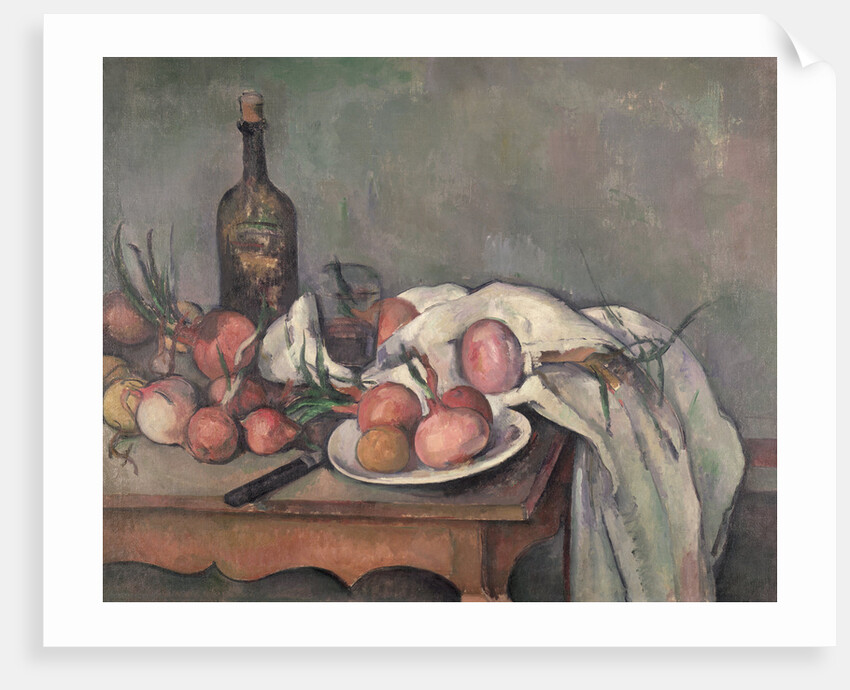 Still Life with Onions, c.1895 by Paul Cezanne