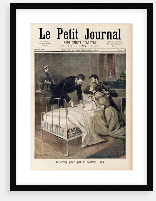 The Croup Cured by Doctor Roux by Lionel Royer