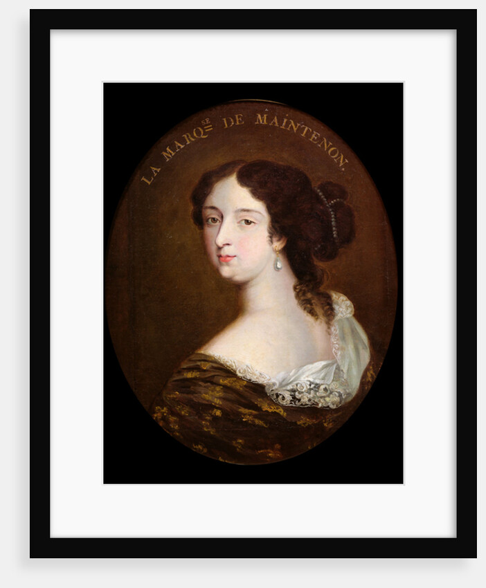 Francoise d'Aubigne Marquise de Maintenon by French School